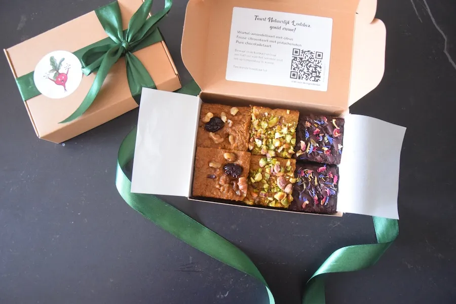 Taart Natuurlijk Lentebox topview