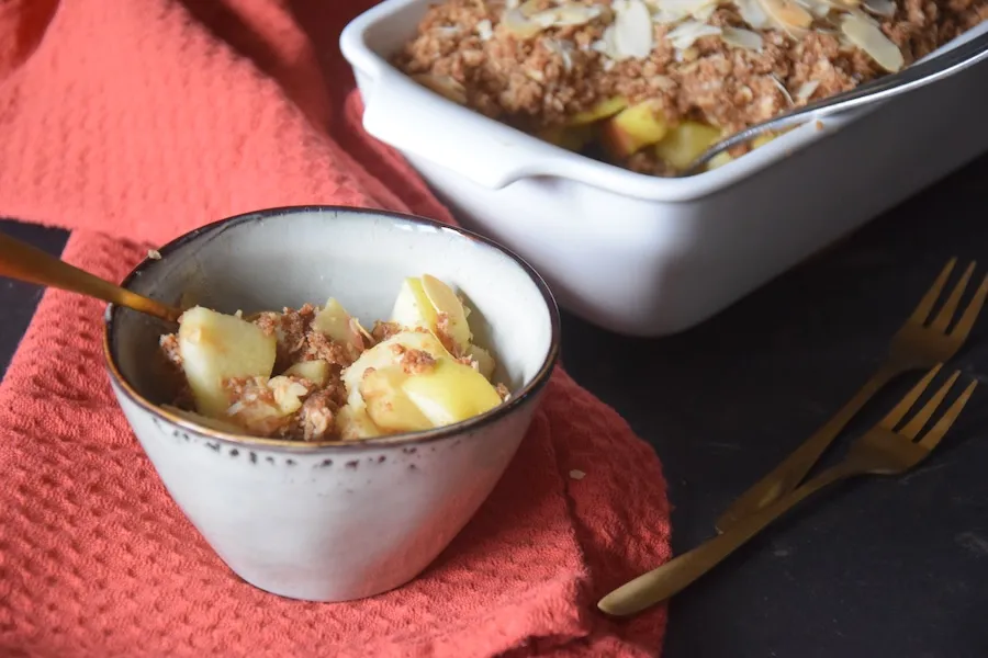 speculaascrumble met appel