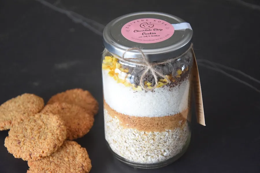 Bakmix voor gezonde chocolate chip cookies